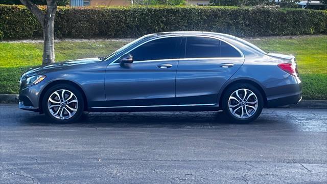 used 2018 Mercedes-Benz C-Class car, priced at $15,999