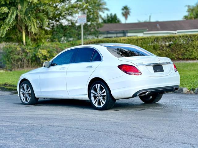 used 2021 Mercedes-Benz C-Class car, priced at $23,799