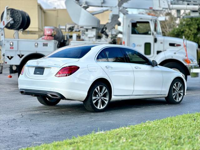 used 2021 Mercedes-Benz C-Class car, priced at $23,799