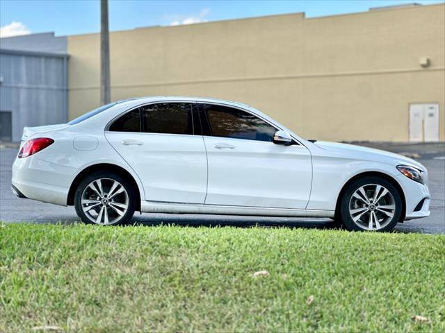 used 2021 Mercedes-Benz C-Class car, priced at $23,799