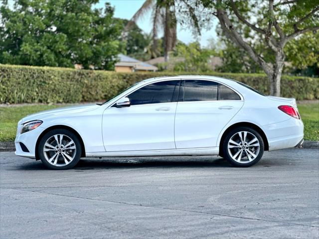 used 2021 Mercedes-Benz C-Class car, priced at $23,799