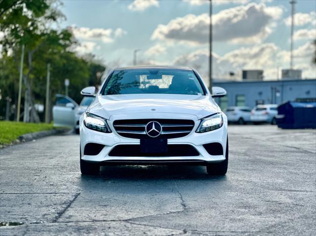 used 2021 Mercedes-Benz C-Class car, priced at $23,799