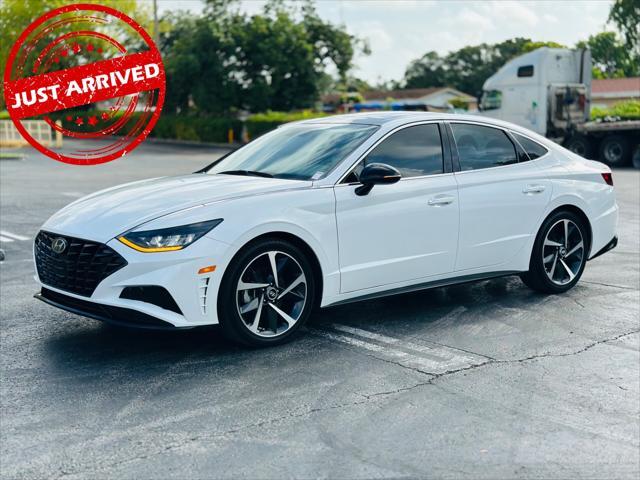 used 2023 Hyundai Sonata car, priced at $18,999