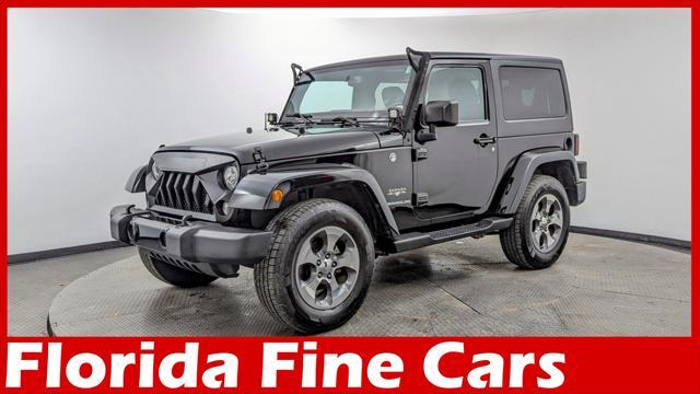 used 2017 Jeep Wrangler car, priced at $17,299