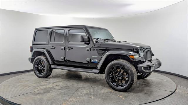 used 2021 Jeep Wrangler Unlimited 4xe car, priced at $26,999