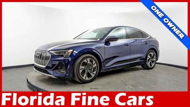 used 2022 Audi e-tron Sportback car, priced at $30,499