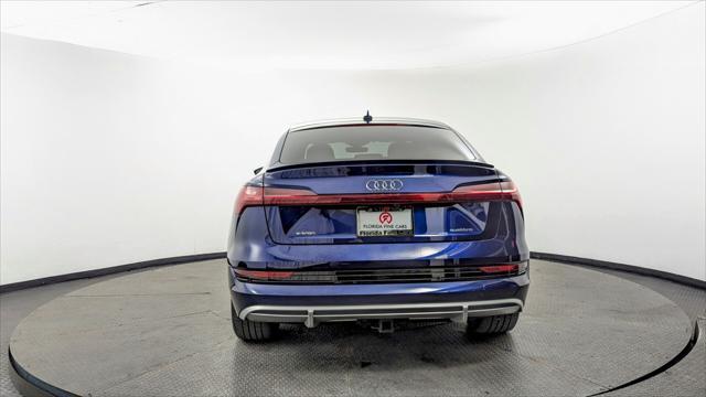 used 2022 Audi e-tron Sportback car, priced at $29,999