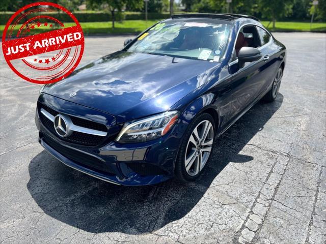 used 2020 Mercedes-Benz C-Class car, priced at $27,999