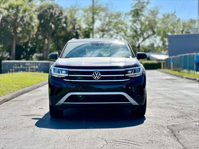 used 2021 Volkswagen Atlas Cross Sport car, priced at $22,499