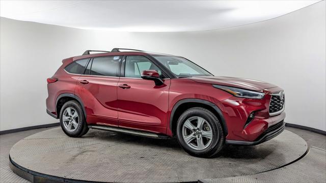 used 2021 Toyota Highlander car, priced at $23,399