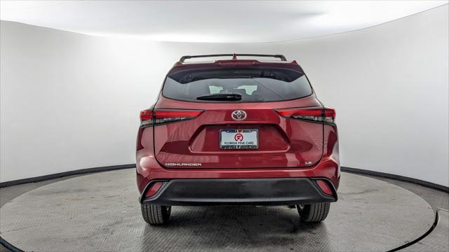 used 2021 Toyota Highlander car, priced at $23,399