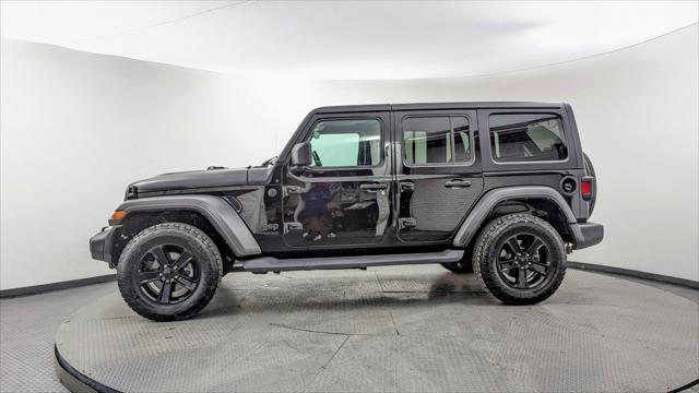 used 2022 Jeep Wrangler Unlimited car, priced at $27,899
