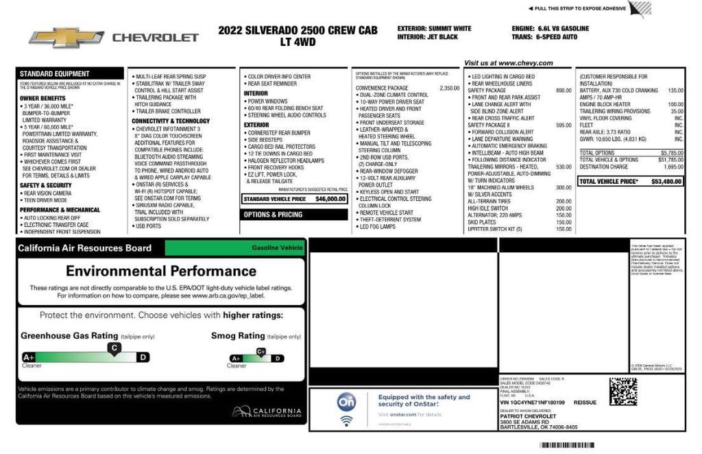 used 2022 Chevrolet Silverado 2500 car, priced at $32,799