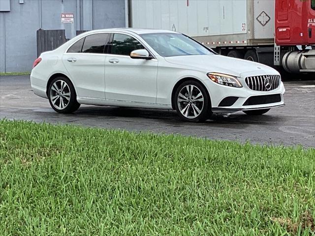 used 2019 Mercedes-Benz C-Class car, priced at $14,699
