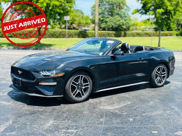 used 2022 Ford Mustang car, priced at $18,799