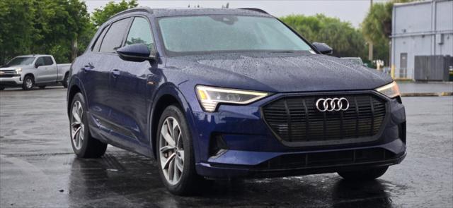 used 2021 Audi e-tron car, priced at $24,999