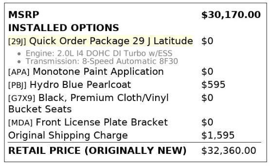 used 2024 Jeep Compass car, priced at $18,499