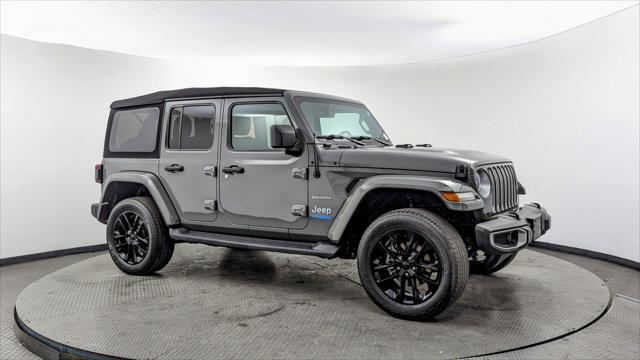 used 2021 Jeep Wrangler Unlimited 4xe car, priced at $29,999