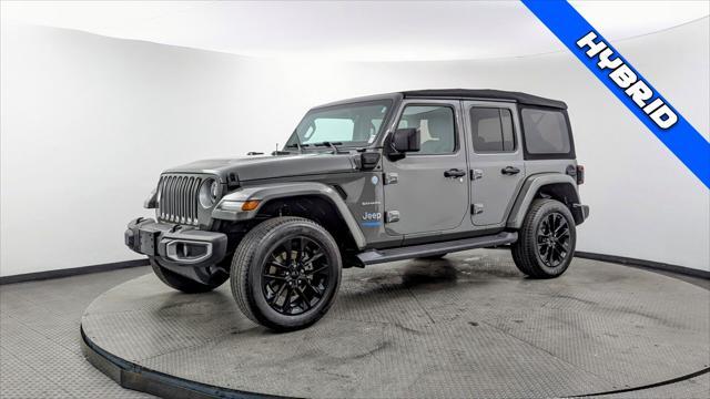 used 2021 Jeep Wrangler Unlimited 4xe car, priced at $29,999