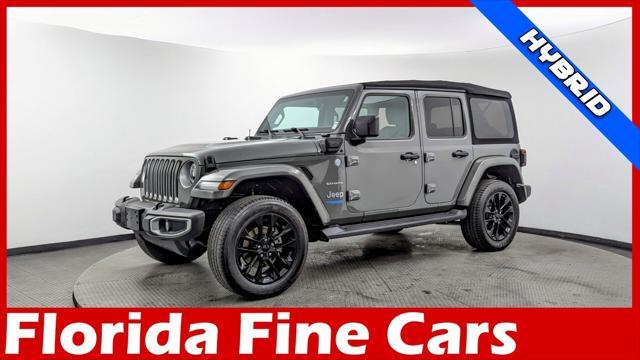 used 2021 Jeep Wrangler Unlimited 4xe car, priced at $29,999