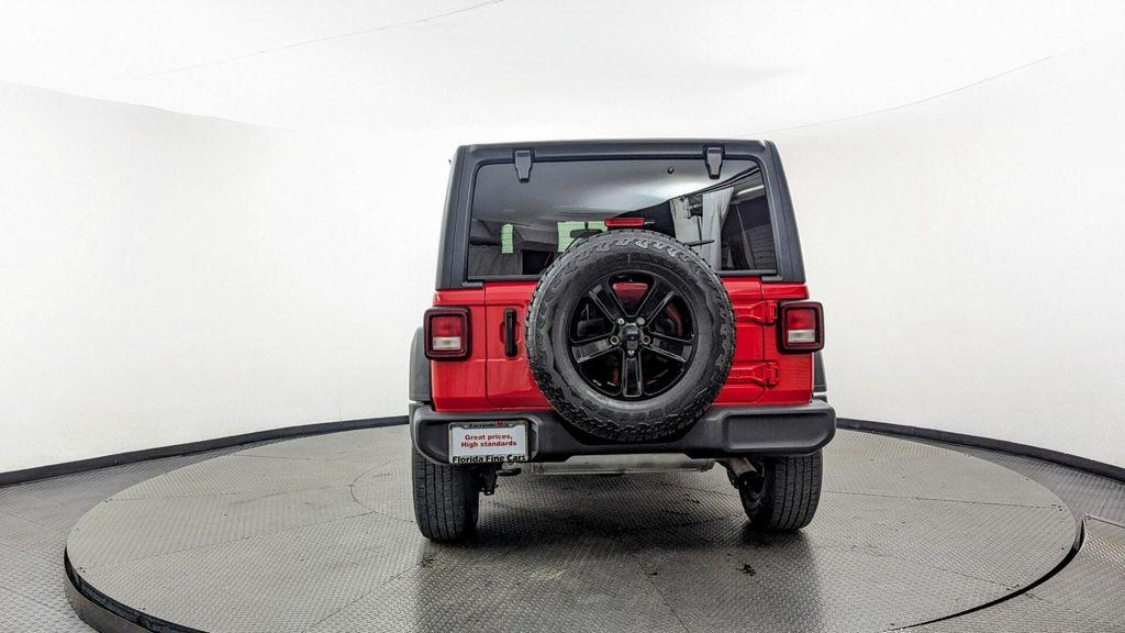 used 2021 Jeep Wrangler Unlimited car, priced at $22,799