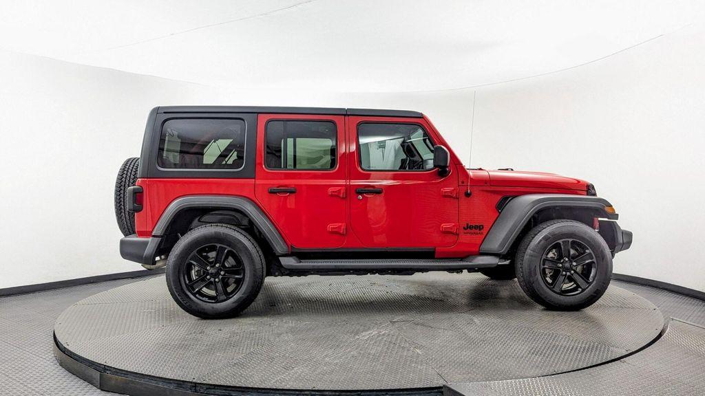 used 2021 Jeep Wrangler Unlimited car, priced at $22,799