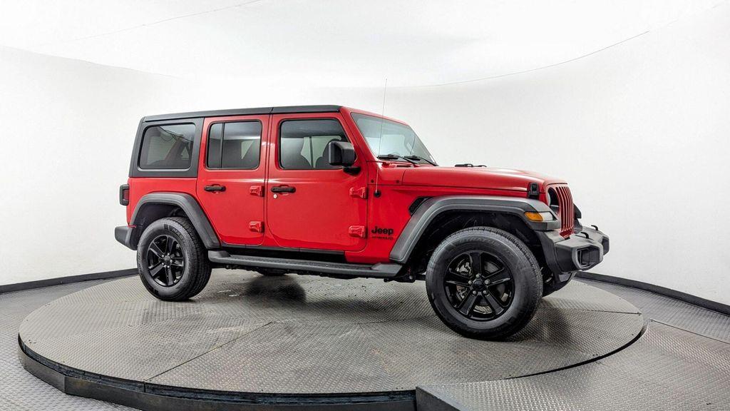 used 2021 Jeep Wrangler Unlimited car, priced at $22,799