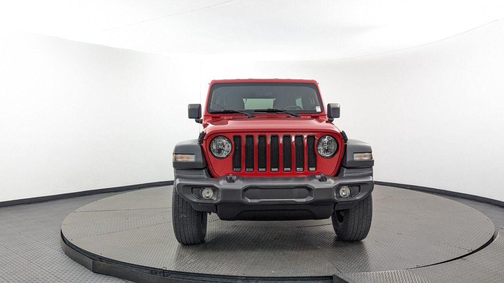used 2021 Jeep Wrangler Unlimited car, priced at $22,799