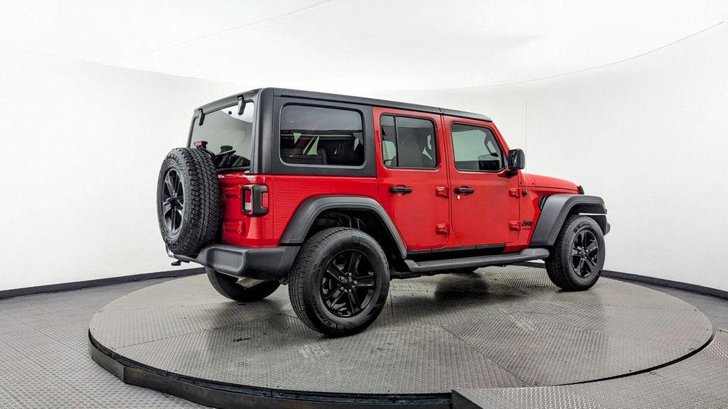 used 2021 Jeep Wrangler Unlimited car, priced at $22,799