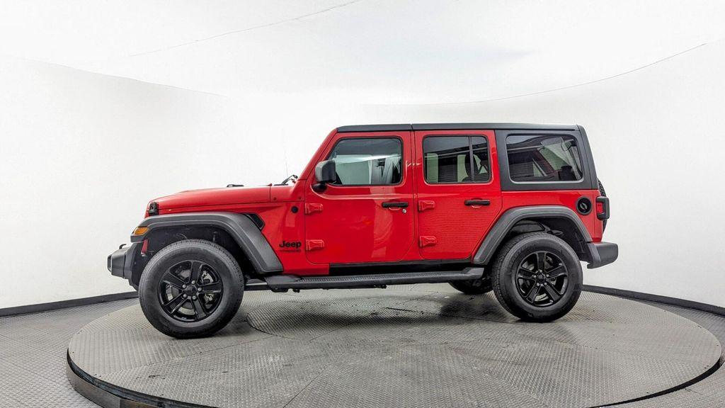 used 2021 Jeep Wrangler Unlimited car, priced at $22,799