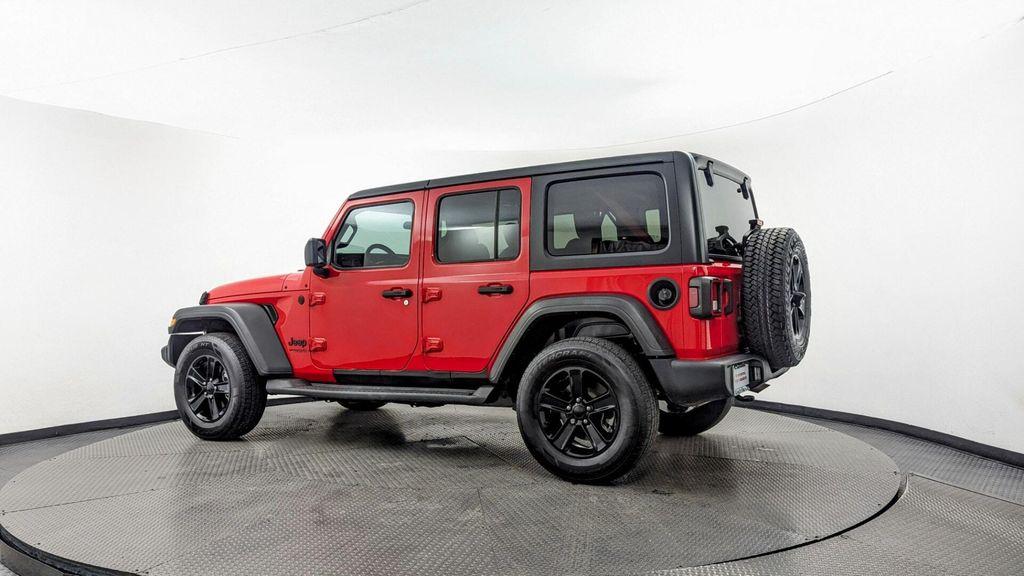 used 2021 Jeep Wrangler Unlimited car, priced at $22,799