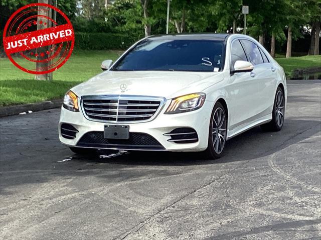 used 2018 Mercedes-Benz S-Class car, priced at $28,499
