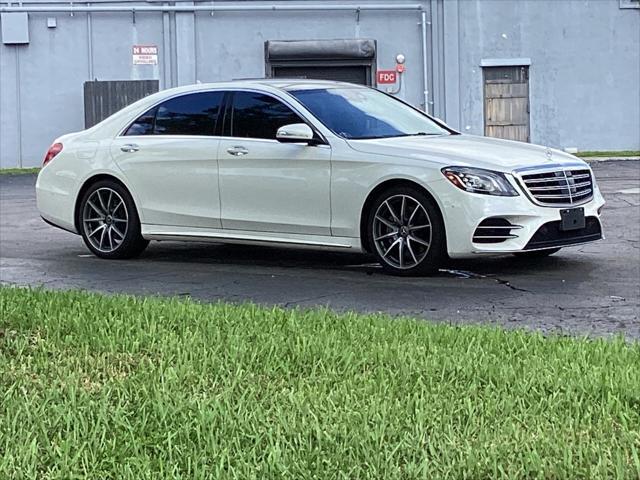 used 2018 Mercedes-Benz S-Class car, priced at $28,499