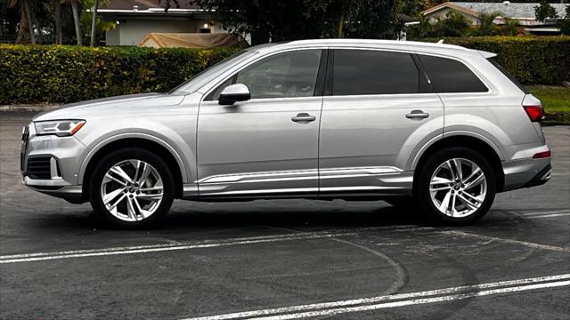 used 2021 Audi Q7 car, priced at $27,999