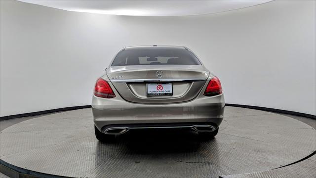 used 2021 Mercedes-Benz C-Class car, priced at $28,499