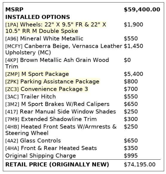 used 2021 BMW X5 car, priced at $26,499
