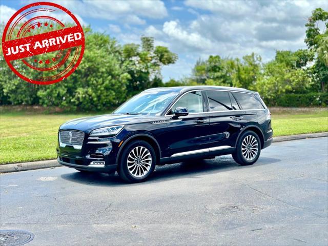 used 2021 Lincoln Aviator car, priced at $36,499