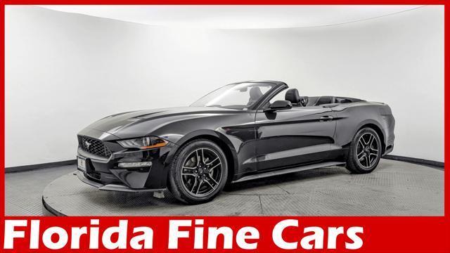 used 2022 Ford Mustang car, priced at $18,999