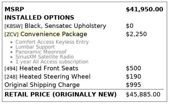 used 2020 BMW X3 car, priced at $18,799