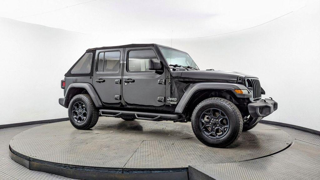 used 2020 Jeep Wrangler Unlimited car, priced at $19,999