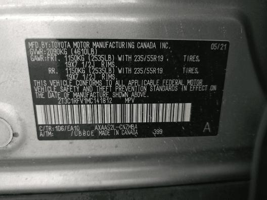 used 2021 Toyota RAV4 car, priced at $23,799