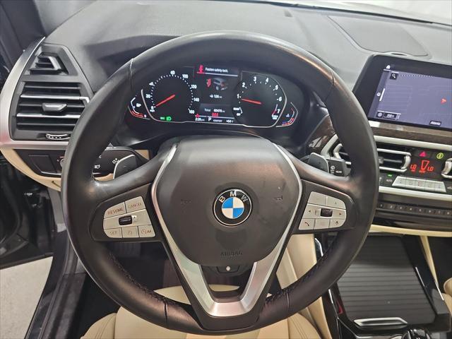 used 2022 BMW X3 car, priced at $27,499