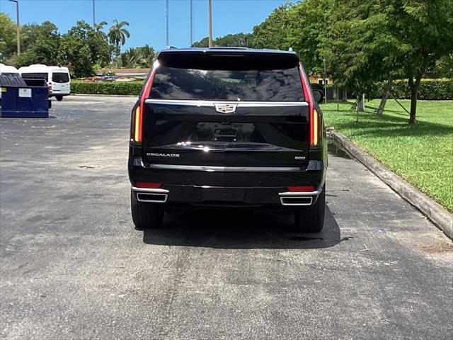 used 2021 Cadillac Escalade ESV car, priced at $49,899