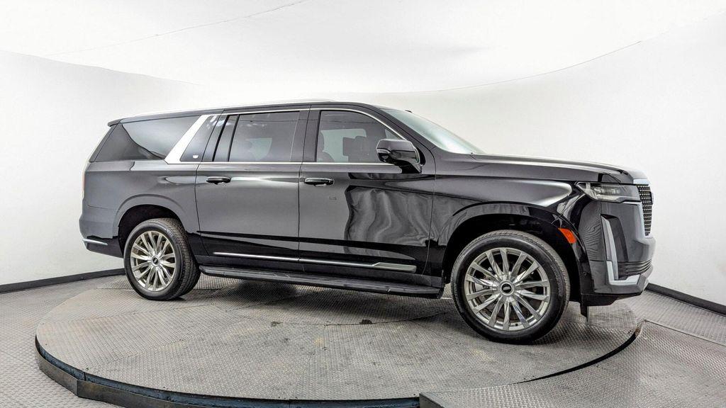 used 2021 Cadillac Escalade ESV car, priced at $48,999