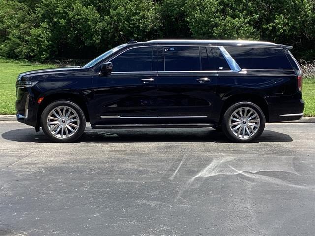 used 2021 Cadillac Escalade ESV car, priced at $49,899