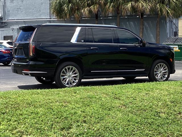 used 2021 Cadillac Escalade ESV car, priced at $49,899