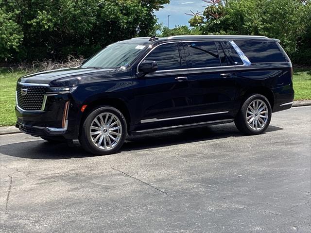 used 2021 Cadillac Escalade ESV car, priced at $49,899