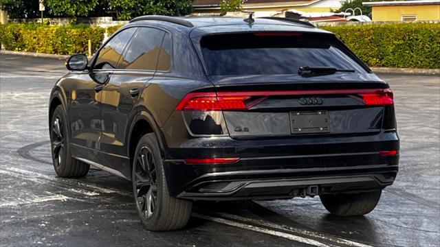 used 2021 Audi Q8 car, priced at $37,999