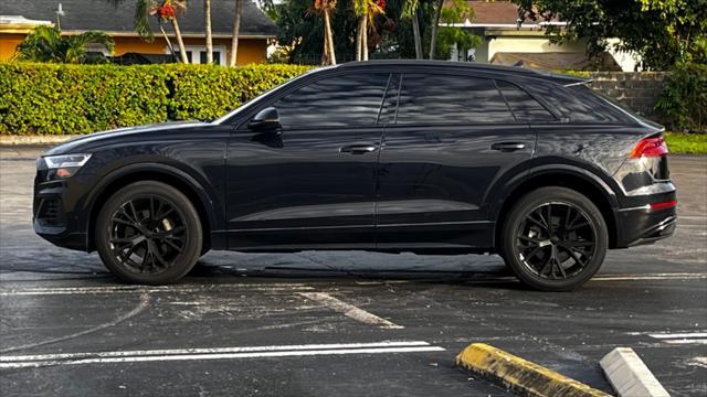 used 2021 Audi Q8 car, priced at $37,999