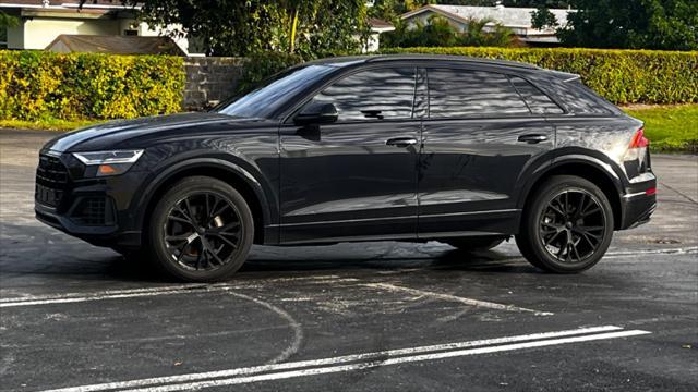 used 2021 Audi Q8 car, priced at $37,999